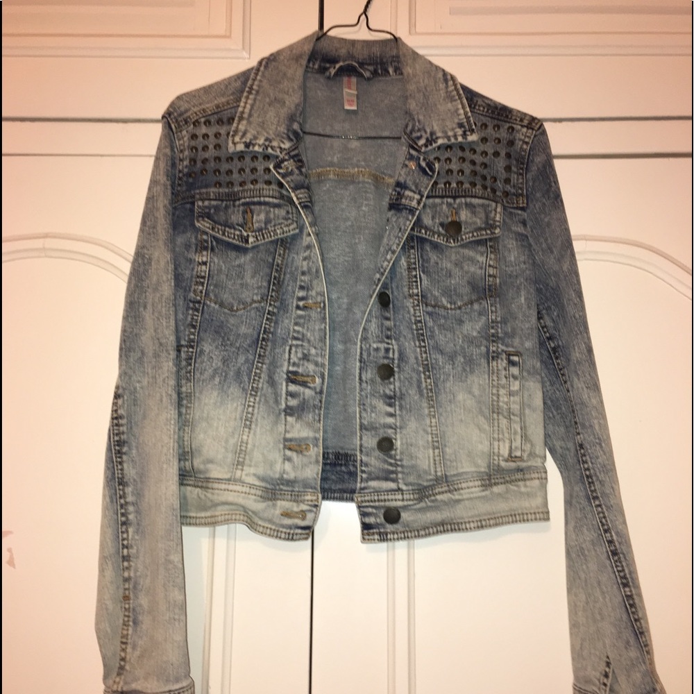 Studded Denim Jacket